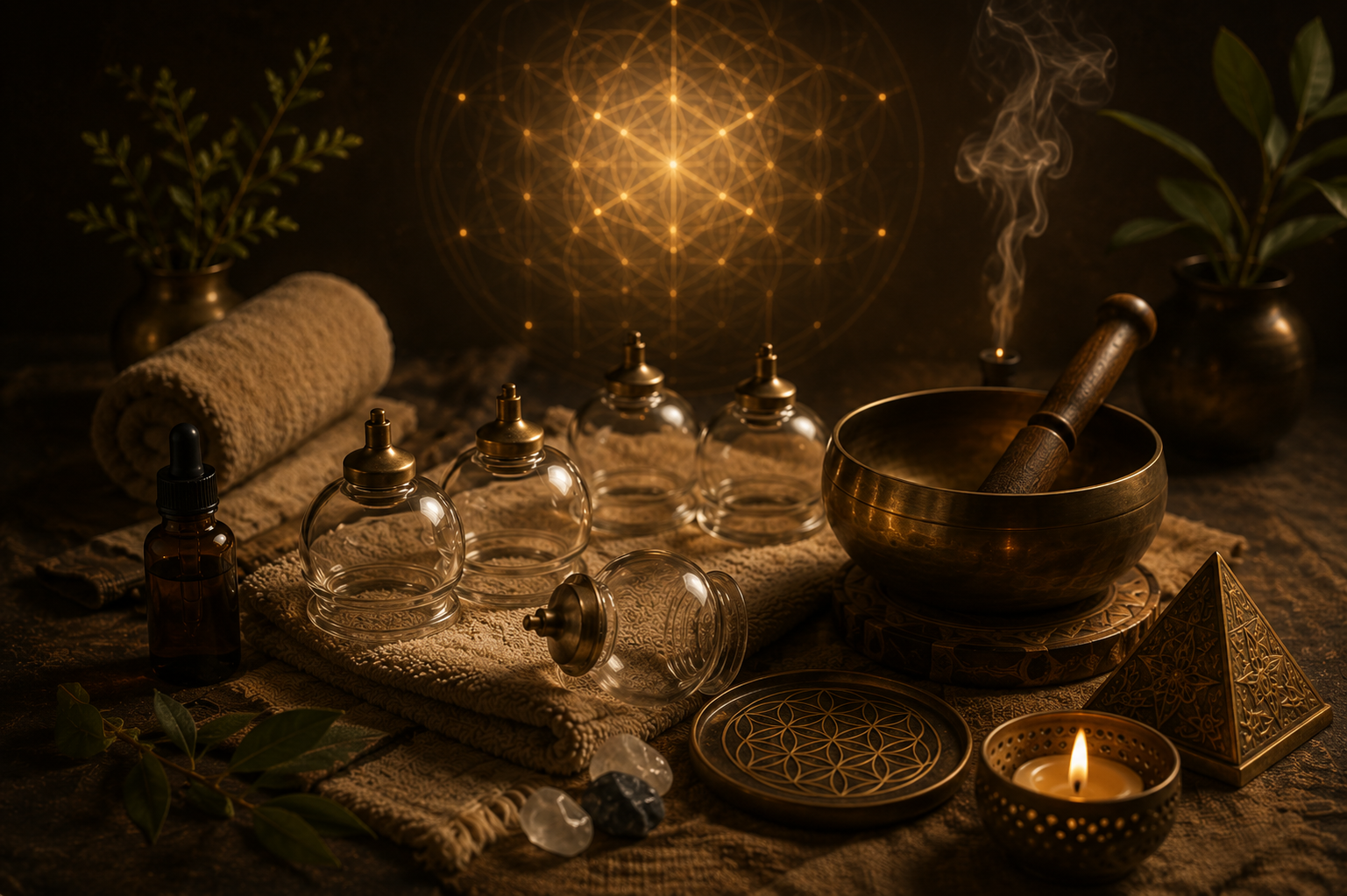 Cupping & Healing Therapy session