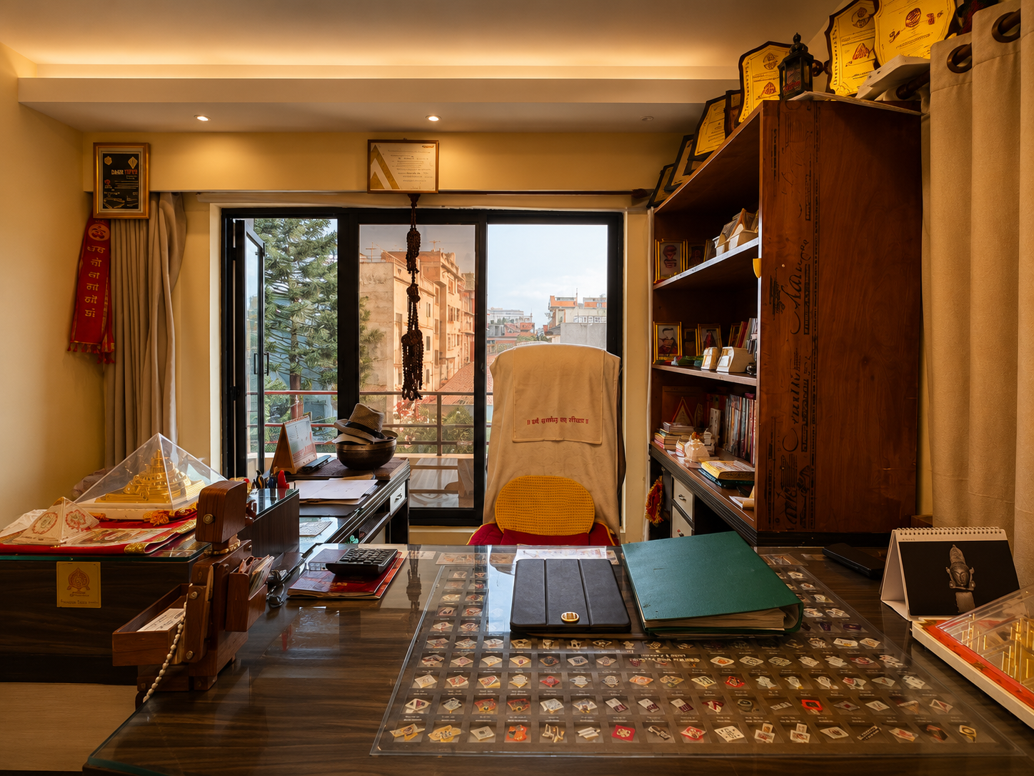 Pyramid Vaastu Nepal office — consultation room