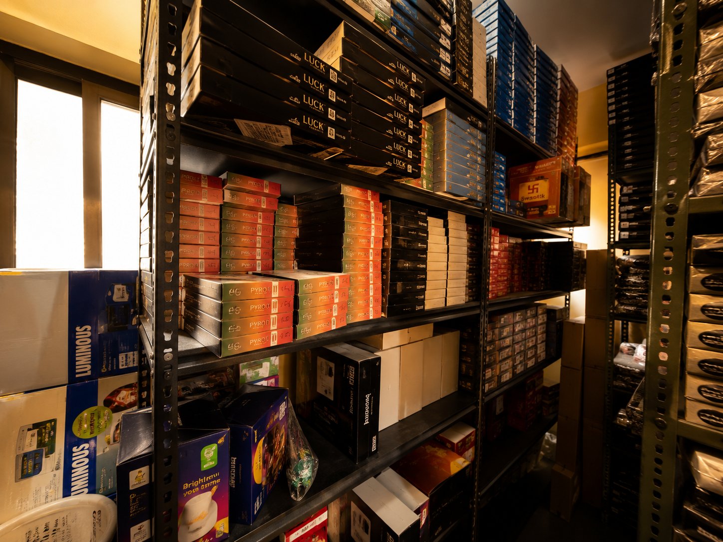 Pyramid Vaastu Nepal office — library